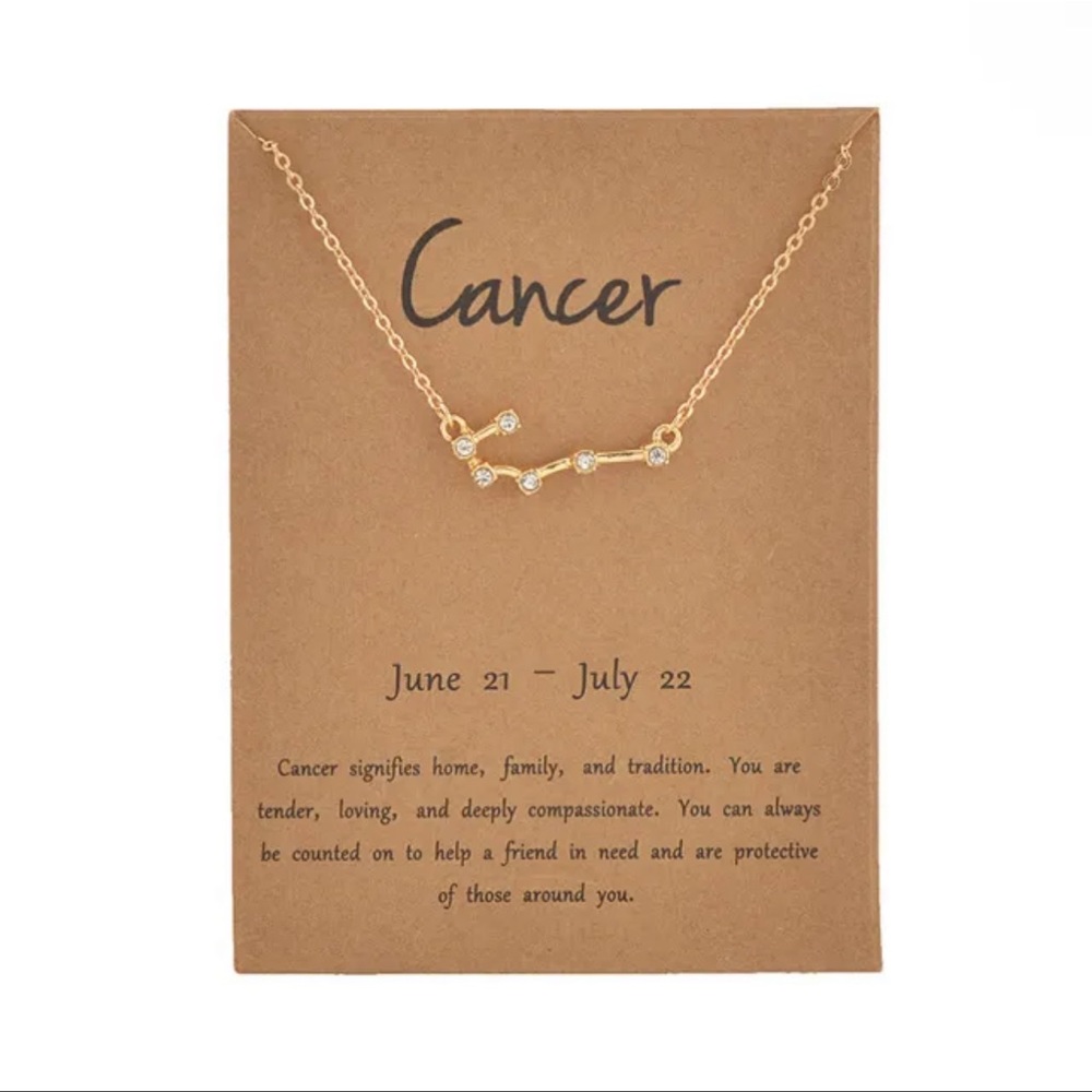 NEW Cancer Horoscope Necklace